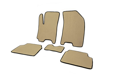 EVA Floor Mats (Beige) for Chevrolet Aveo T200 2002-2008 - image 2