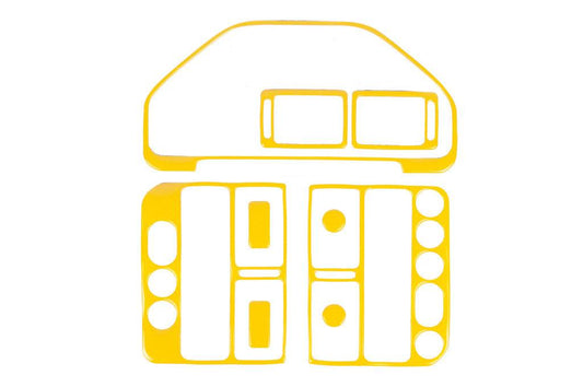 Panel overlays (yellow) for Peugeot 106 - Reelken Auto