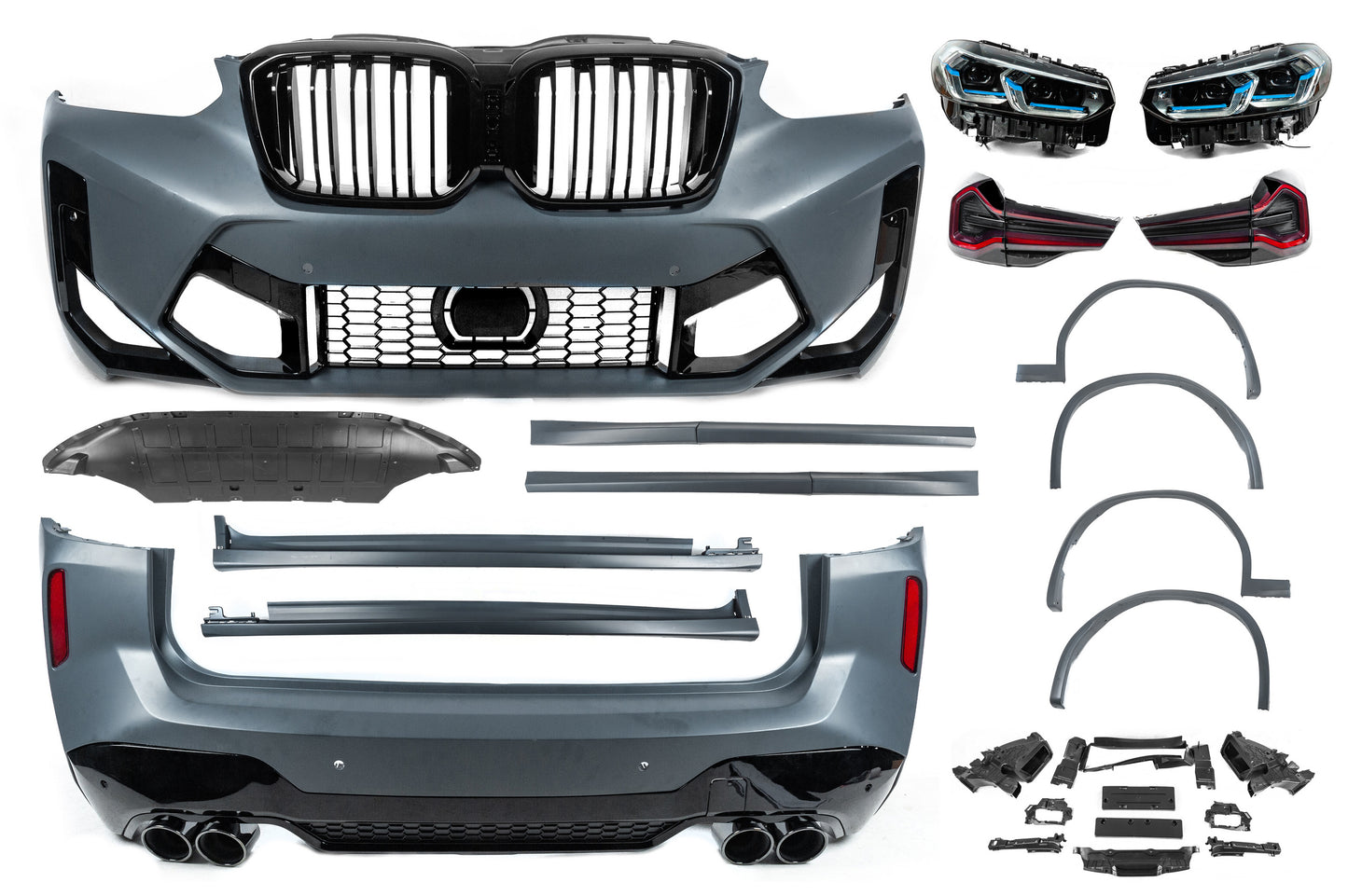 F97 X3M restyling kit for BMW X3 G01 2018- - image 1