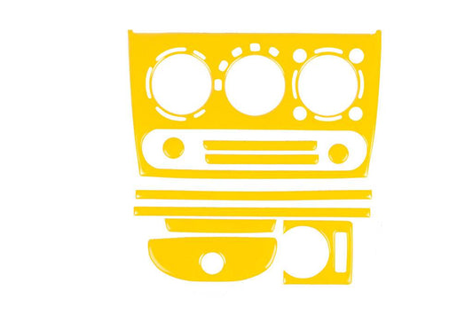 Panel overlays (yellow) for Opel Tigra 1994–2001 - Reelken Auto