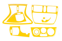 Dashboard Trim Covers (yellow) for Fiat Marea 1996-2007 - image 1