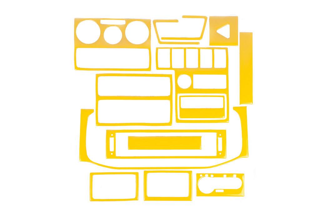 Panel overlays 1999-2003 (yellow) for Volkswagen T4 Transporter - Reelken Auto