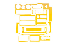 Dashboard Trim Covers 1999-2003 (yellow) for Volkswagen T4 Transporter 1990-2003 - image 1