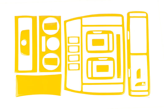 Dashboard Trim 1996-2004 (yellow) for Volkswagen Passat B5 1997-2005 - image 1