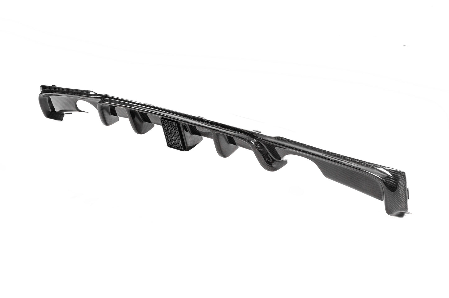 Rear Bumper Diffuser With brake light Carbon Fiber V10 (for M-Sport) for BMW 3 series F-30/31/34 2012-2019 - image 6
