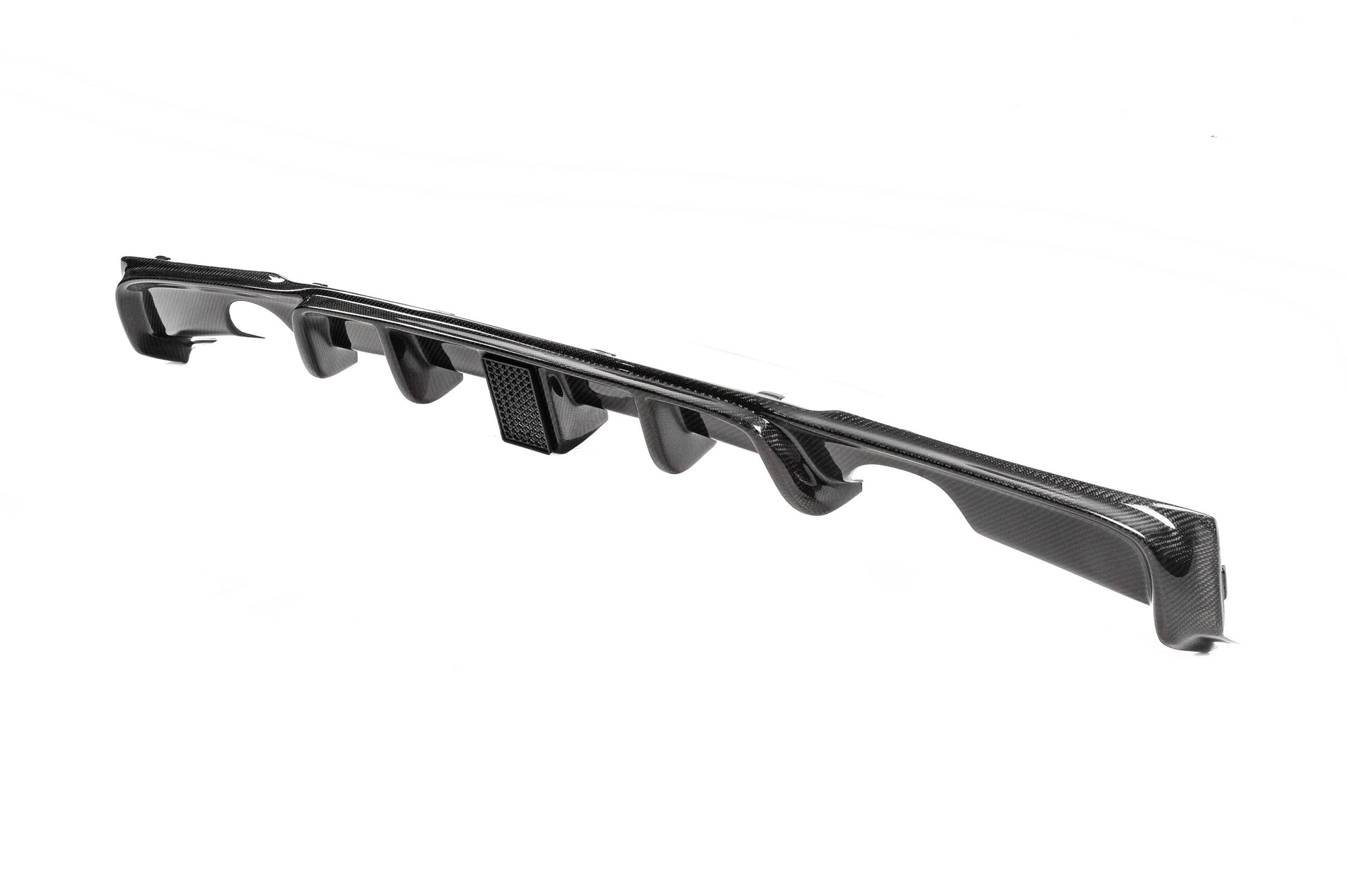 Rear Bumper Diffuser With brake light Carbon Fiber V10 (for M-Sport) for BMW 3 series F-30/31/34 2012-2019 - image 6