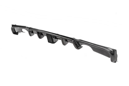 Rear Bumper Diffuser With brake light Carbon Fiber V10 (for M-Sport) for BMW 3 series F-30/31/34 2012-2019 - image 6
