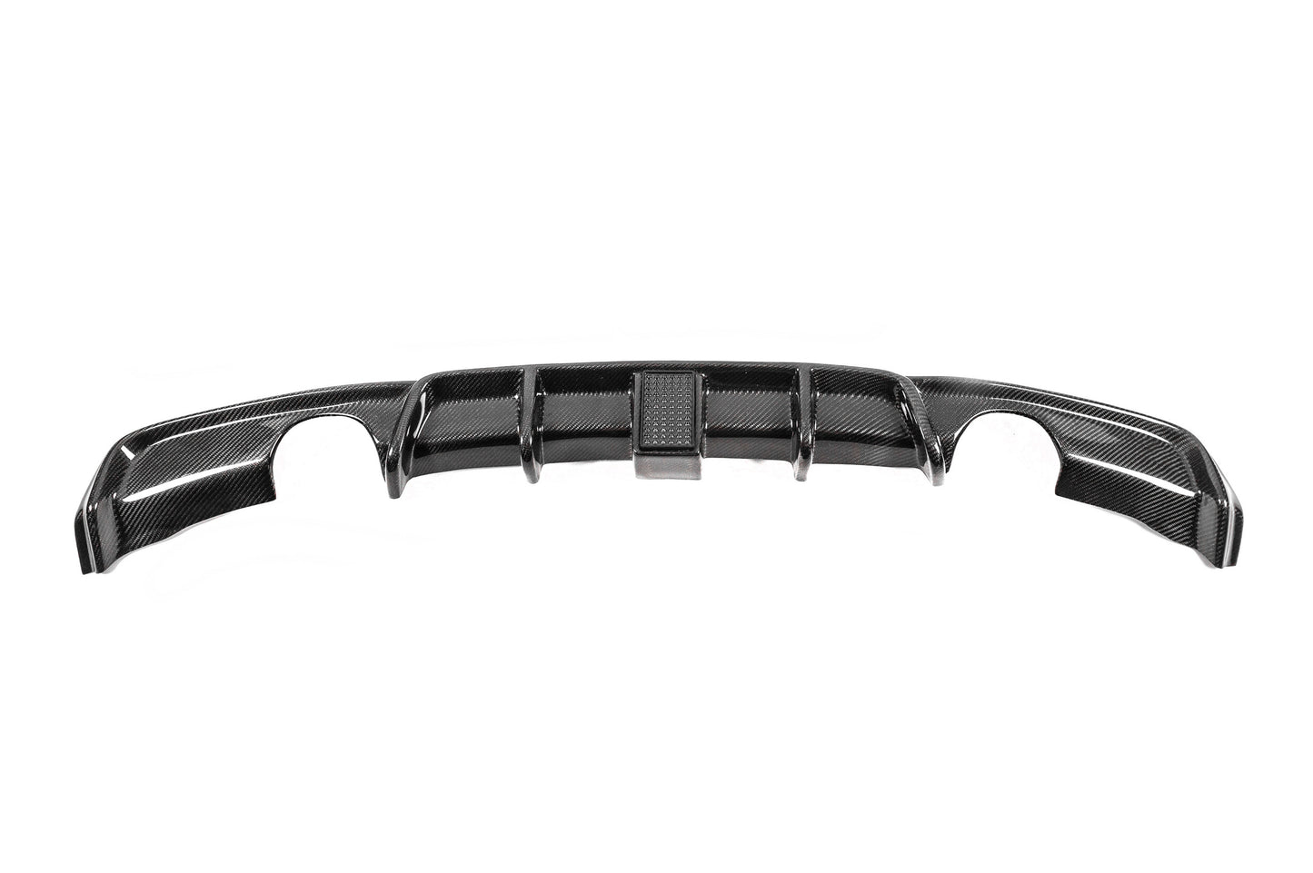 Rear Bumper Diffuser With brake light Carbon Fiber V10 (for M-Sport) for BMW 3 series F-30/31/34 2012-2019 - image 9