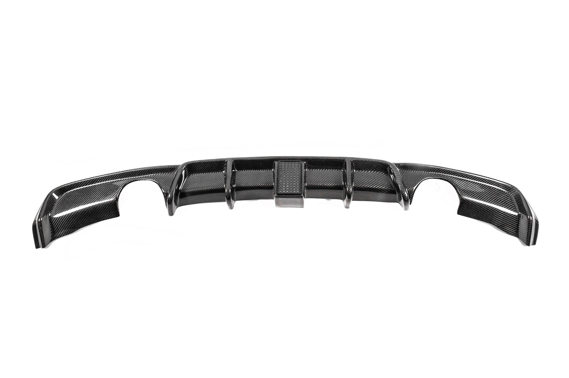Rear Bumper Diffuser With brake light Carbon Fiber V10 (for M-Sport) for BMW 3 series F-30/31/34 2012-2019 - image 9
