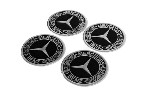 Stickers for 90mm discs (4 pcs.) for Mercedes - Reelken Auto