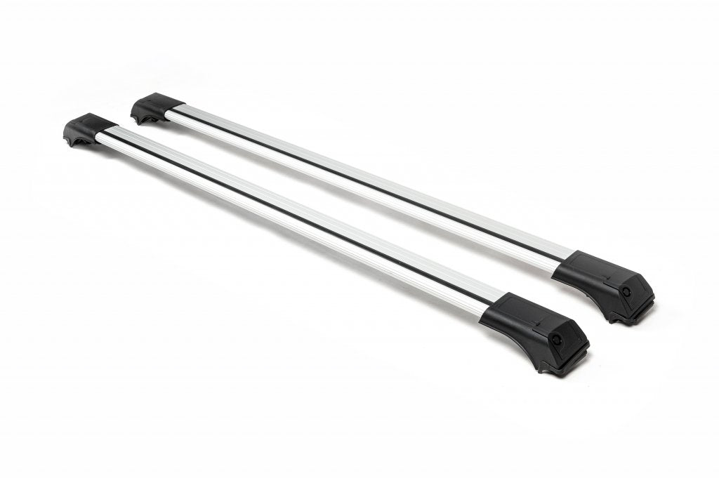 Roof bars for railings without lock Flybar V1 (2 pcs) for Renault Clio III 2005-2012 - image 1
