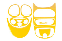 Dashboard Trim Covers 1998-2001 (yellow) for Peugeot 206 1998-2024 - image 1