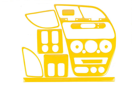 Panel overlays 1997-2001 (yellow) for Peugeot 306 - Reelken Auto