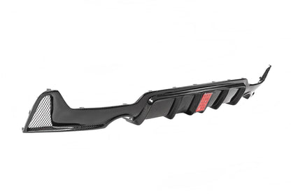 Rear Bumper Diffuser LED Light Carbon Fiber V8 (M-Sport) for BMW 4 series F-32 2012-2020 - image 9
