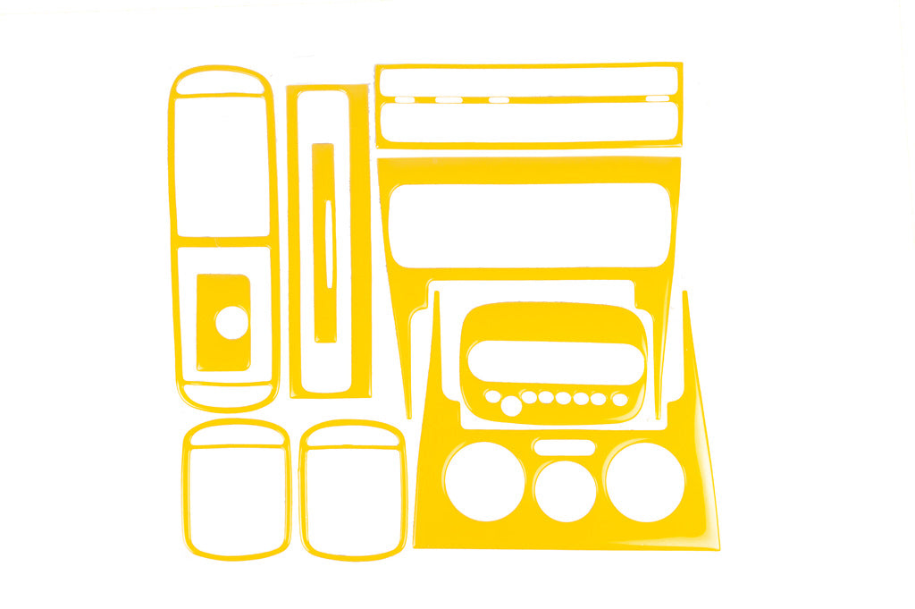 Dashboard Trim Covers (yellow) for Seat Toledo 2000-2005 - image 1