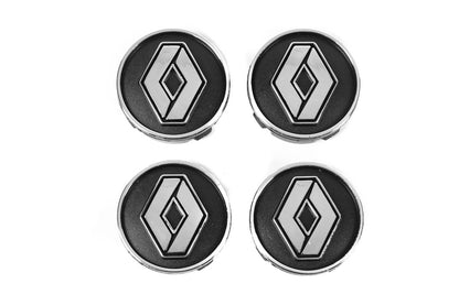 Black wheel center caps ren60tur-bl (59mm to 55mm, set of 4) for Renault - image 5