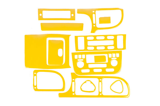 Dashboard Trim Covers (yellow) for Peugeot 406 1995-2004 - image 1