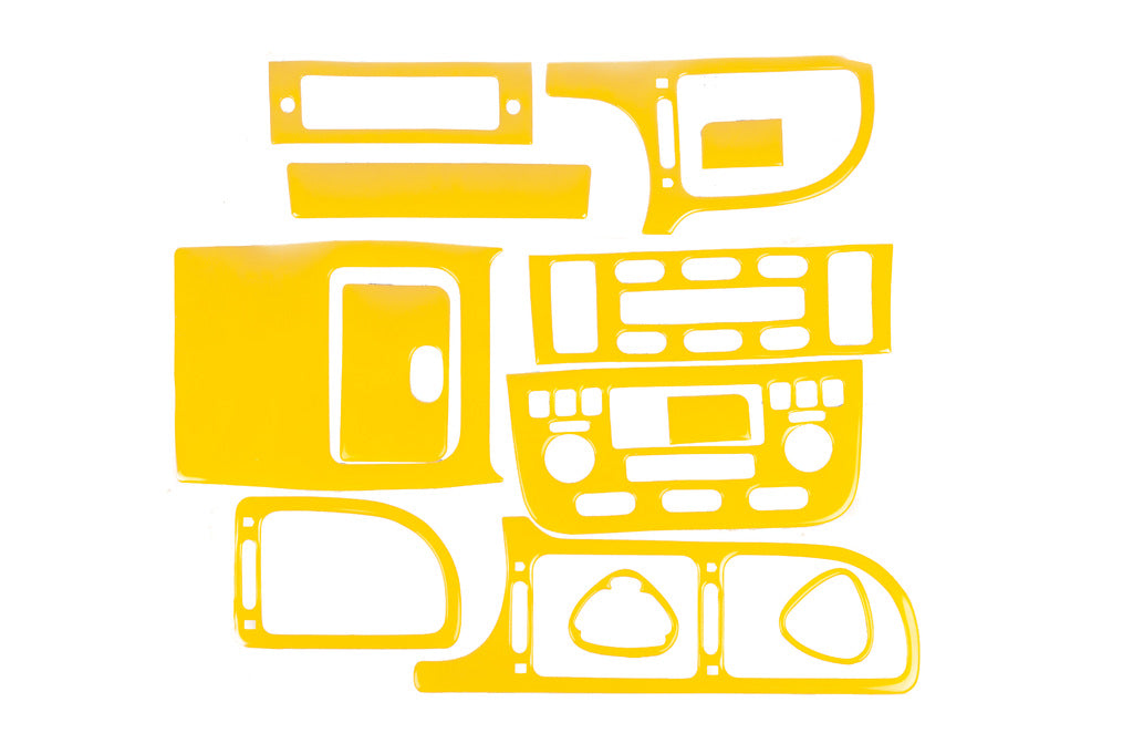 Dashboard Trim Covers (yellow) for Peugeot 406 1995-2004 - image 1