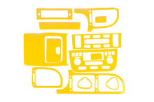 Dashboard Trim Covers (yellow) for Peugeot 406 1995-2004 - image 1