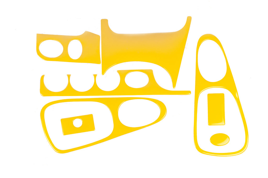 Dashboard Trim Covers (yellow) for Ford Escort 1995-2000 - image 1
