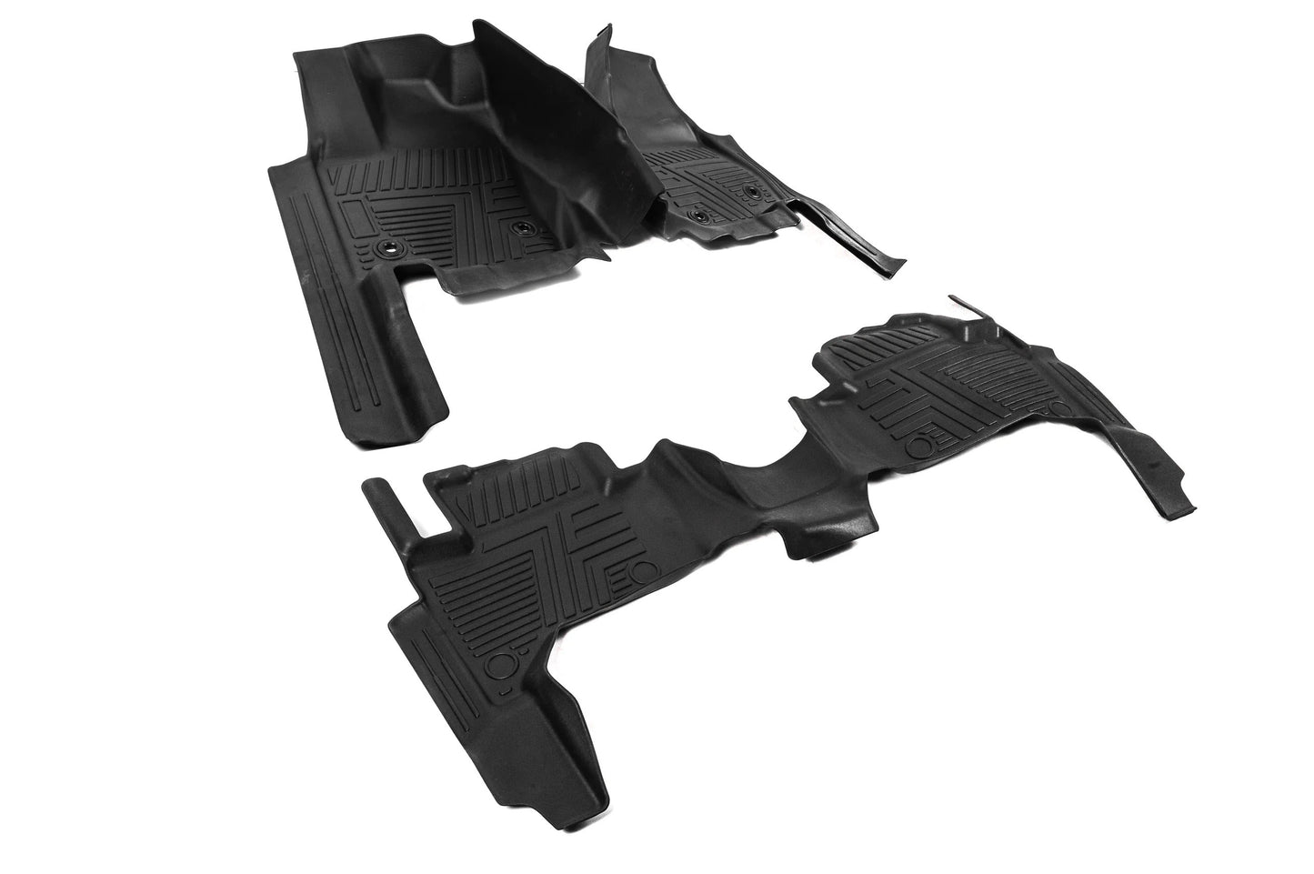 Rubber Floor Mats Niken Luxury 3D (3 pcs) for Lexus GX550 2023- - image 3