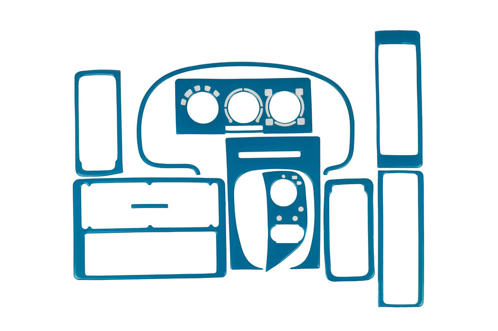 Dashboard Trim 1994-1999 (blue) for Volkswagen Polo 1994-2001 - image 1