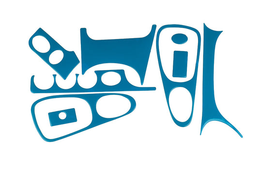 Dashboard Trim Cover (blue) for Ford Escort 1995-2000 - image 1