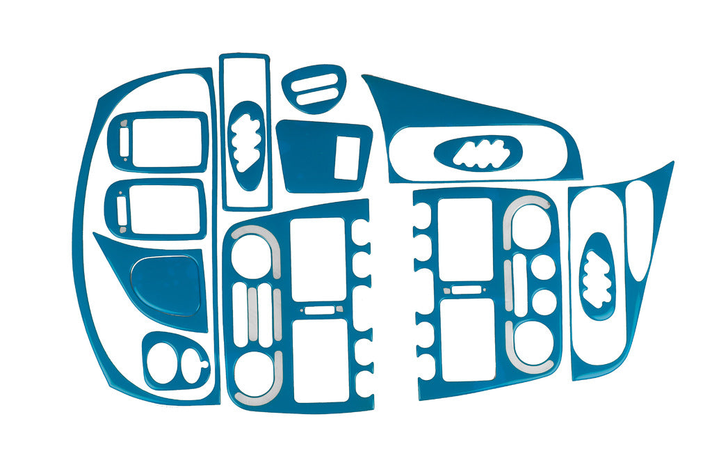 Dashboard Trim Cover (blue) for Fiat Siena 1996-2016 - image 1