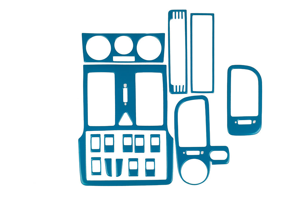 Dashboard Trim Cover (blue) for Toyota Corolla 1993-1998 - image 1