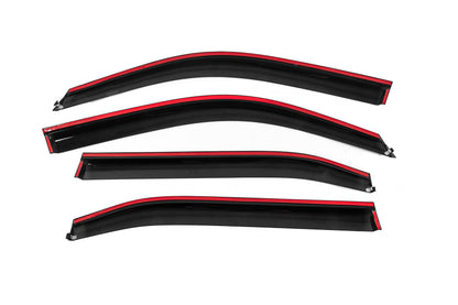 Window Deflectors with Chrome Trim Niken Luxury (EU/Asia, 4 pcs) for Honda eNS1 2022- - image 4