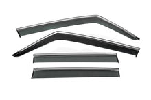 Window Deflectors with Chrome Trim Niken Luxury (4 pcs) for Jeep Renegade 2014- - image 1