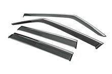 Window Deflectors with Chrome Trim Niken Luxury (4 pcs) for Jeep Renegade 2014- - image 2