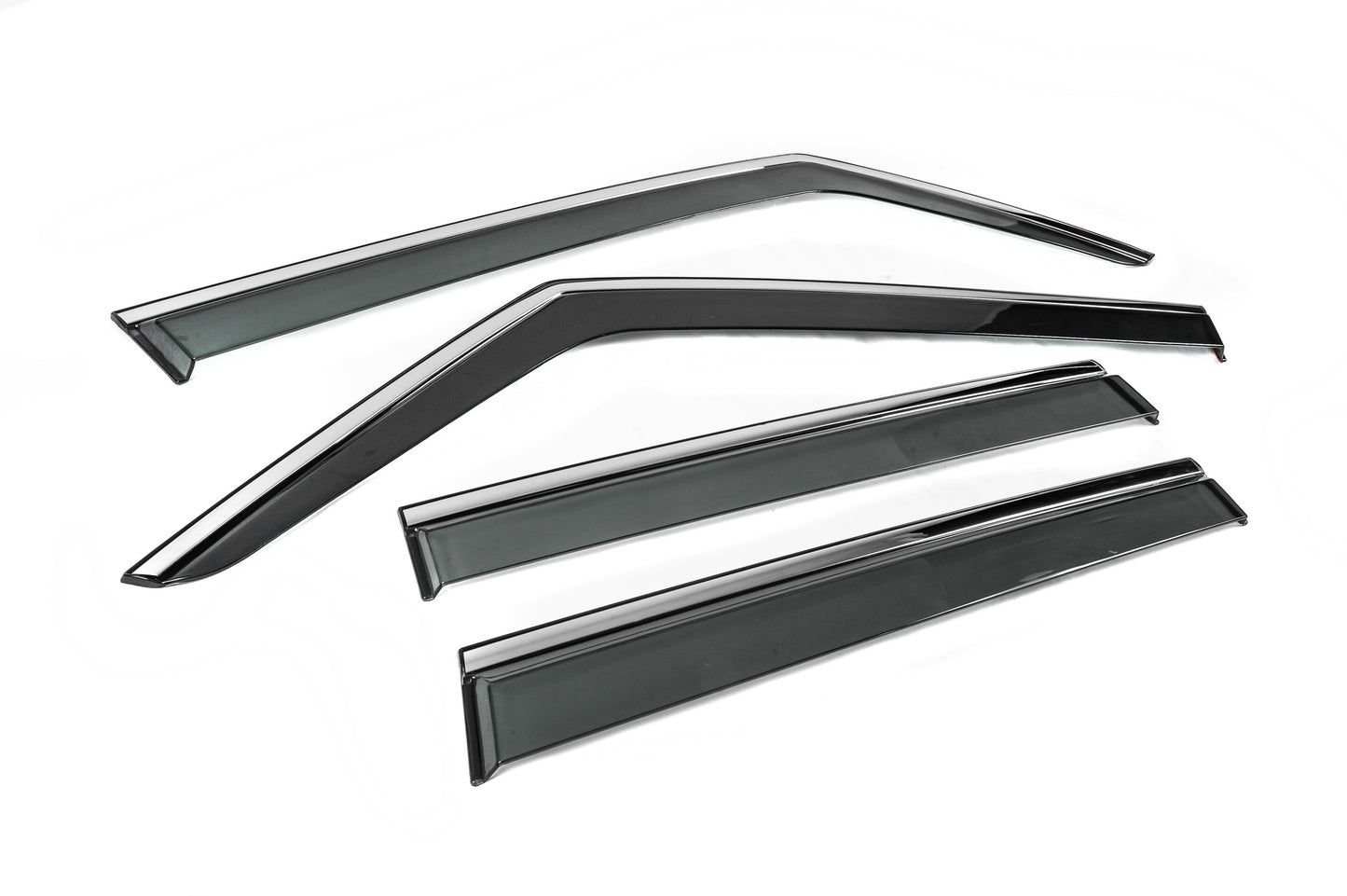 Niken Luxury chrome wind deflectors (4 pcs) for Jeep Renegade - image 3