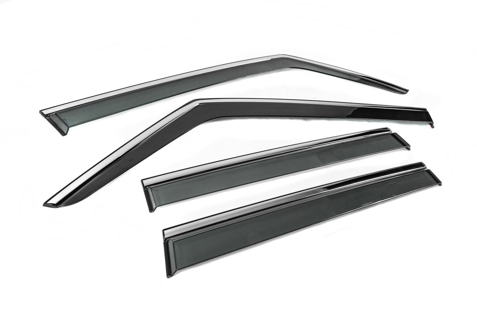 Niken Luxury chrome wind deflectors (4 pcs) for Jeep Renegade - image 3