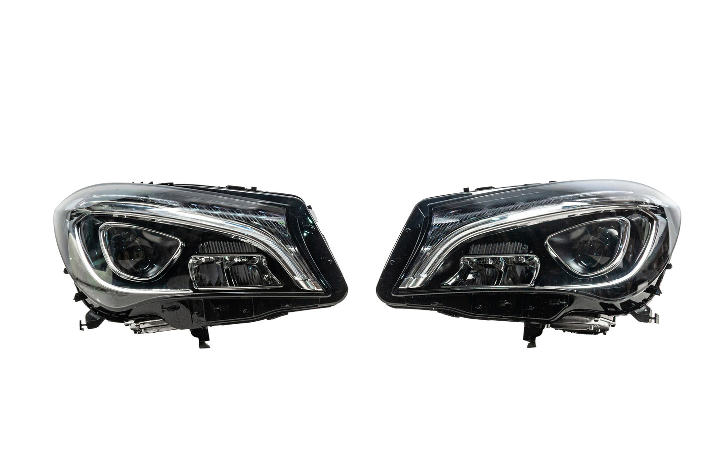 Front headlights with LED (2 pcs) for Mercedes CLA C117 2013-2019 - image 2