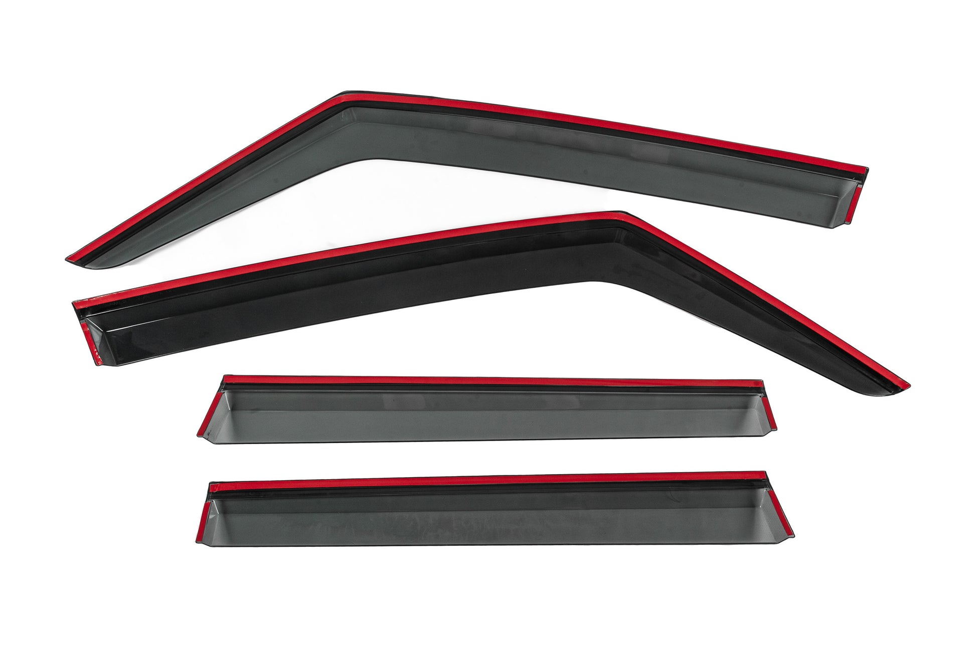 Window Deflectors with Chrome Trim Niken Luxury (4 pcs) for Jeep Renegade 2014- - image 4