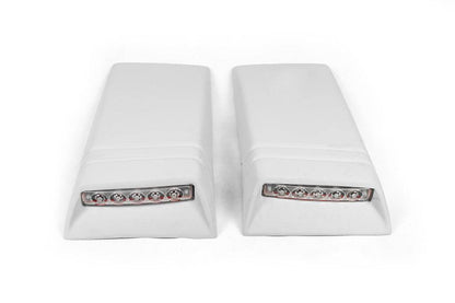 Roof inserts with LED (2 pcs, paintable) for Volkswagen Amarok 2010-2022 - Reelken Auto