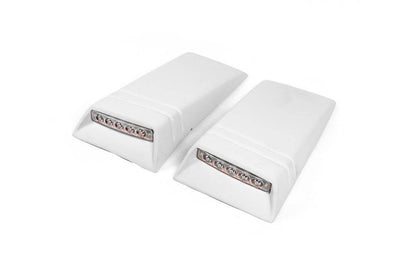Roof inserts with LED (2 pcs, paintable) for Volkswagen Amarok 2010-2022 - Reelken Auto