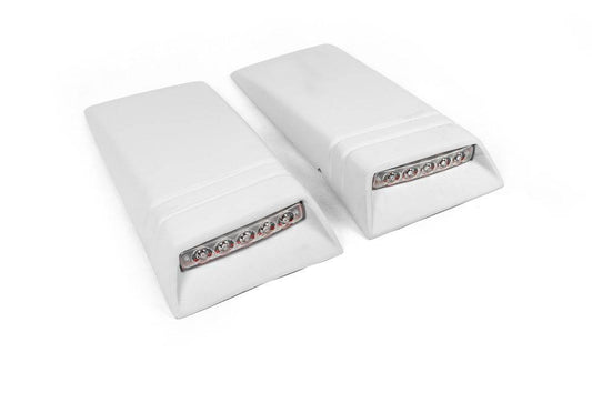 Roof inserts with LED (2 pcs, paintable) for Volkswagen Amarok 2010-2022 - Reelken Auto