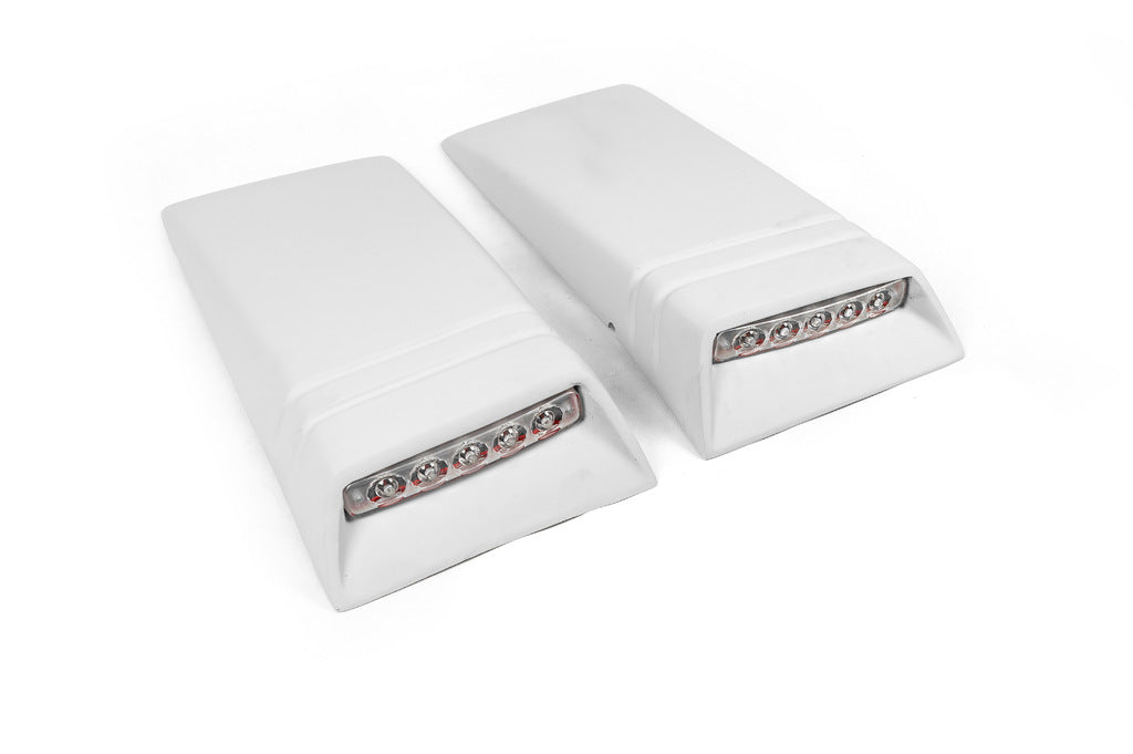 LED Roof Inserts (2 pcs, paintable) for Volkswagen Amarok 2010-2022 - image 1