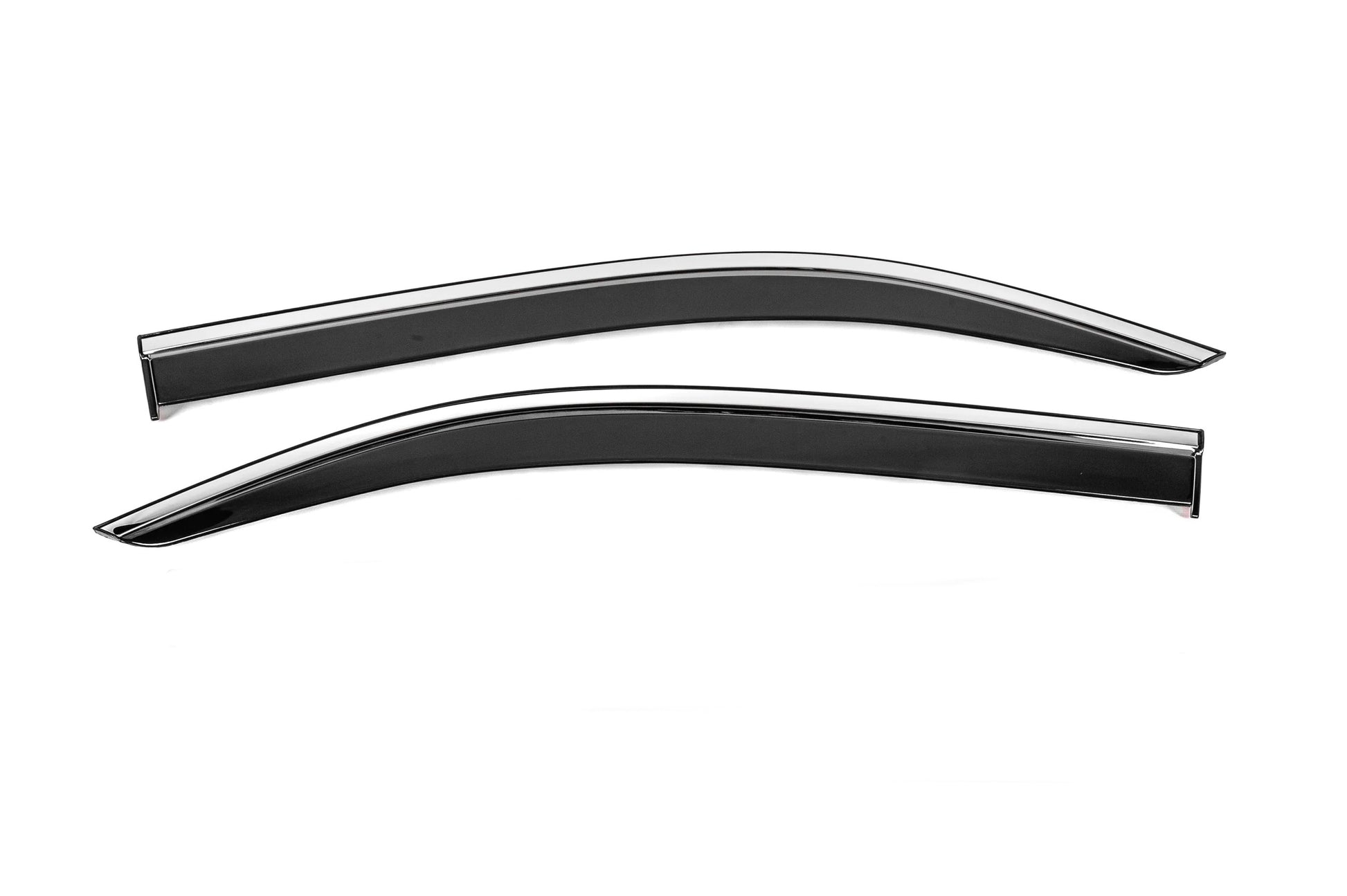 Window Deflectors with Chrome Trim (2 pcs, Niken) for Peugeot Partner/Rifter 2019- - image 3