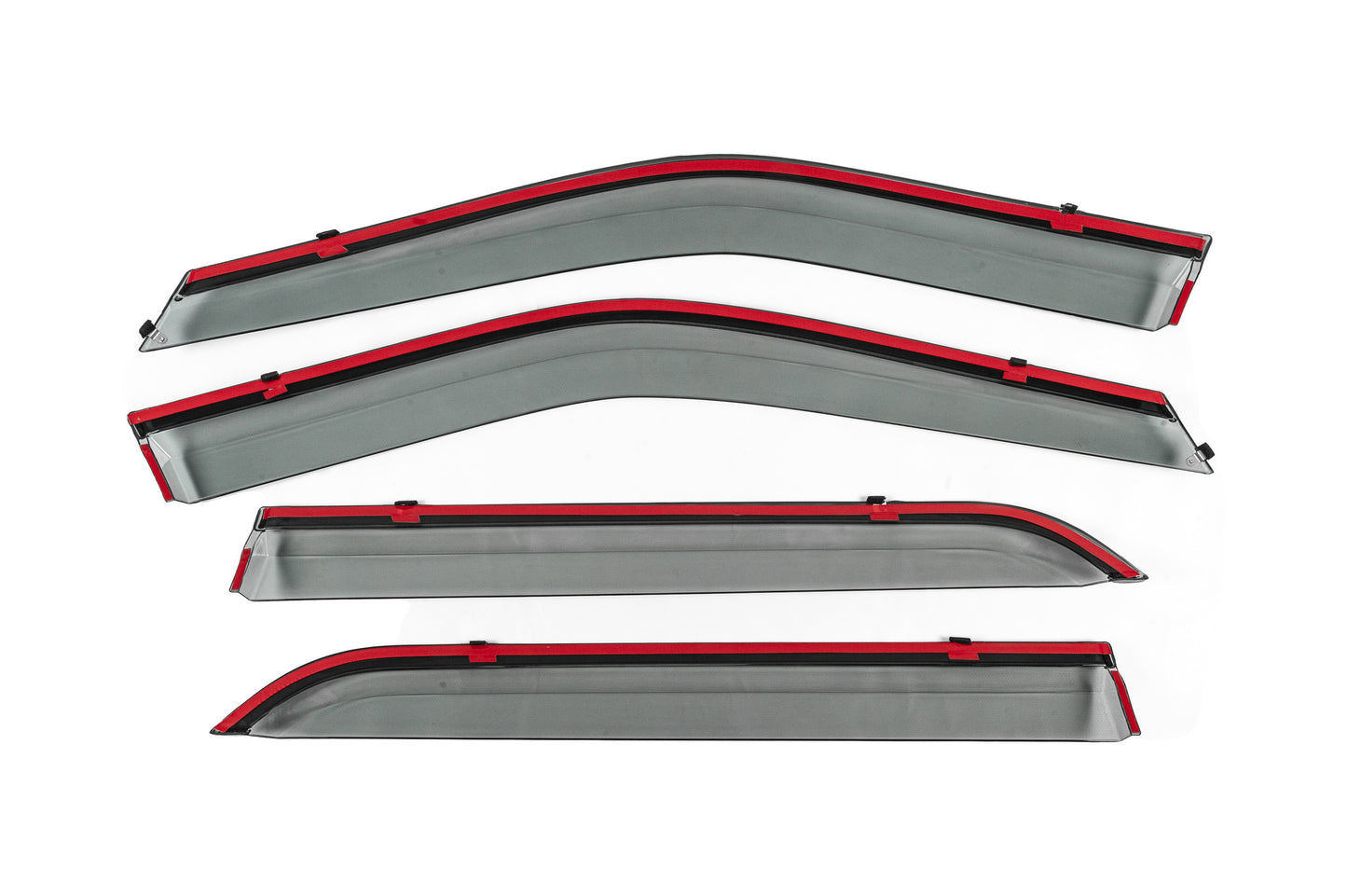 Niken Luxury chrome windbreakers (4 pcs) for Ford Explorer 2011-2019 - image 4