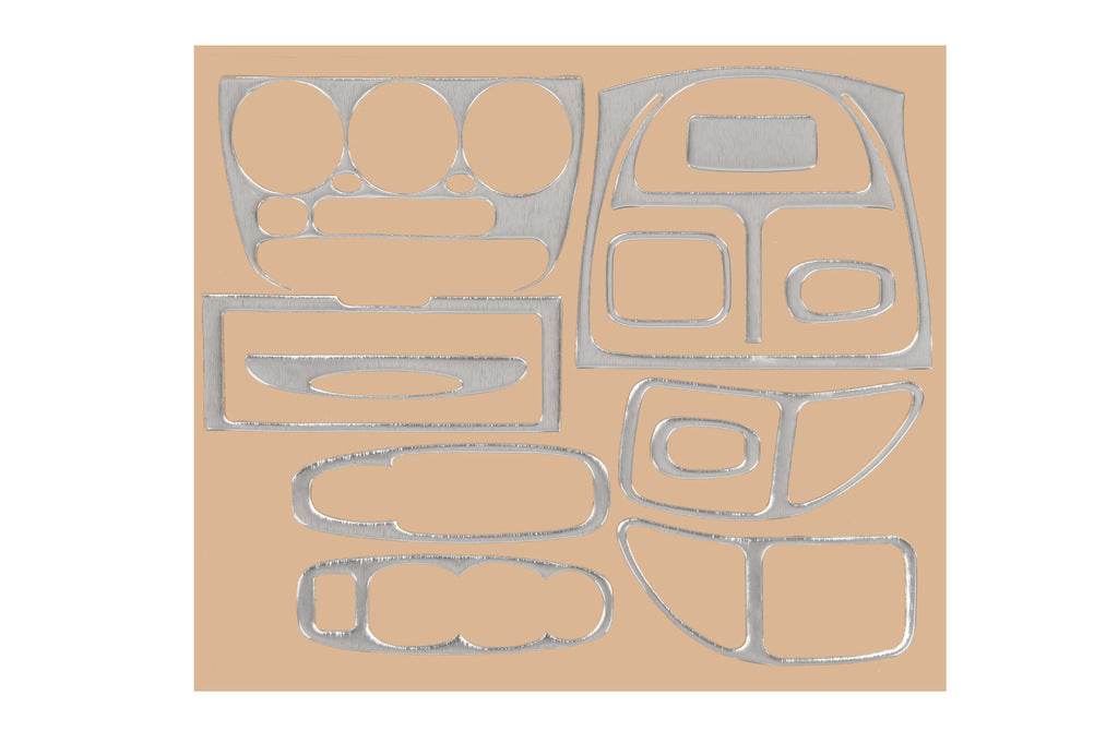 Panel overlays (aluminum) for Hyundai Accent 2000-2006 - Reelken Auto