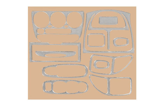 Panel overlays (aluminum) for Hyundai Accent 2000-2006 - Reelken Auto