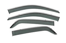 Window Deflectors with Chrome Trim Niken Luxury (4 pcs) for Kia Sportage 2004-2010 - image 1