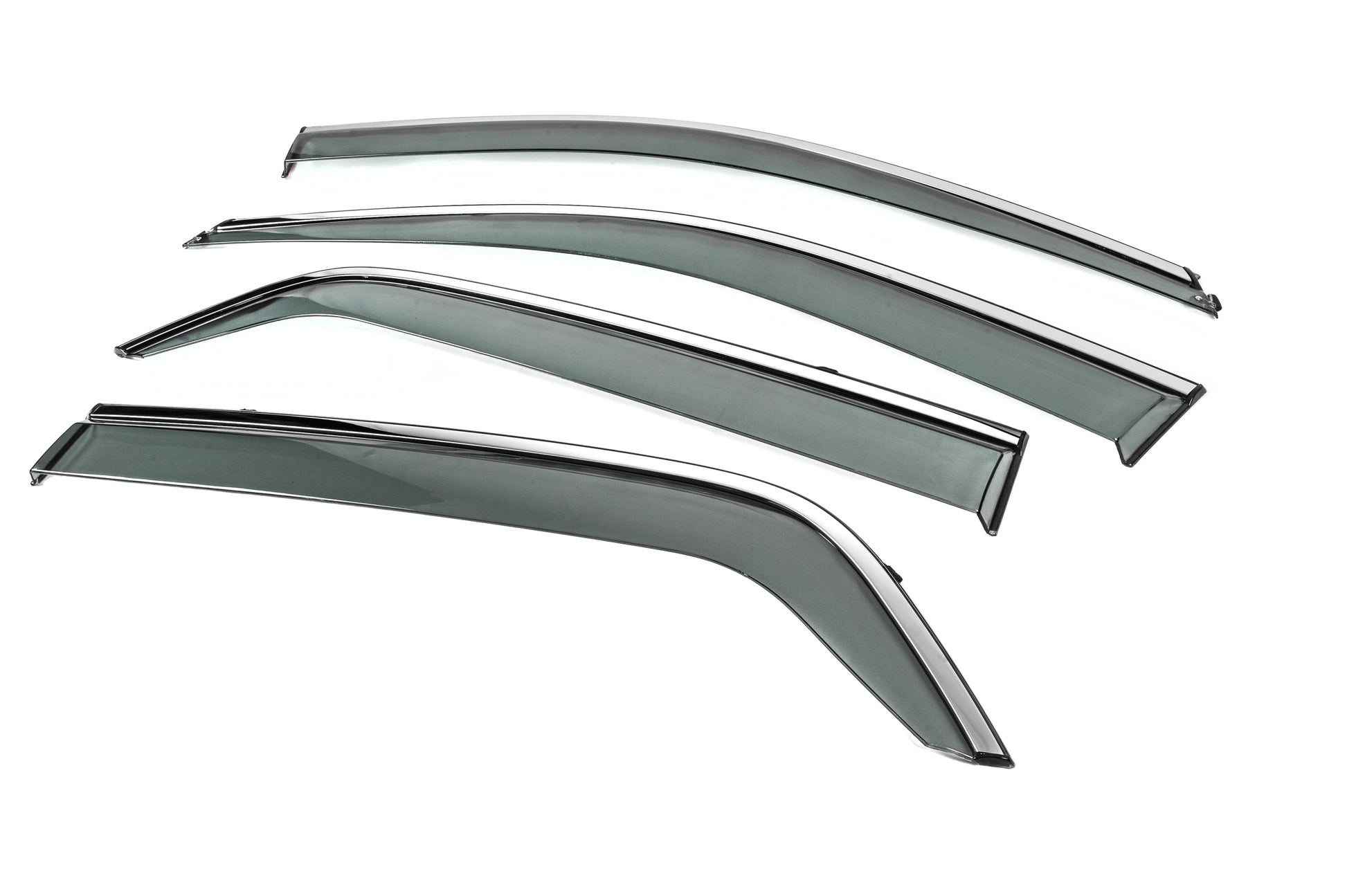 Niken Luxury chrome windbreakers (4 pcs) for Kia Sportage 2004-2010 - image 2