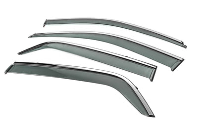 Niken Luxury chrome windbreakers (4 pcs) for Kia Sportage 2004-2010 - image 2