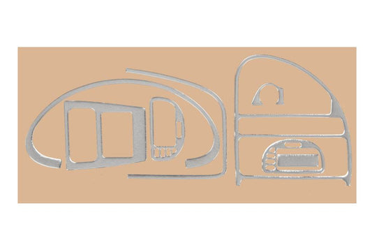 Panel overlays (aluminum) for Citroen Saxo - Reelken Auto