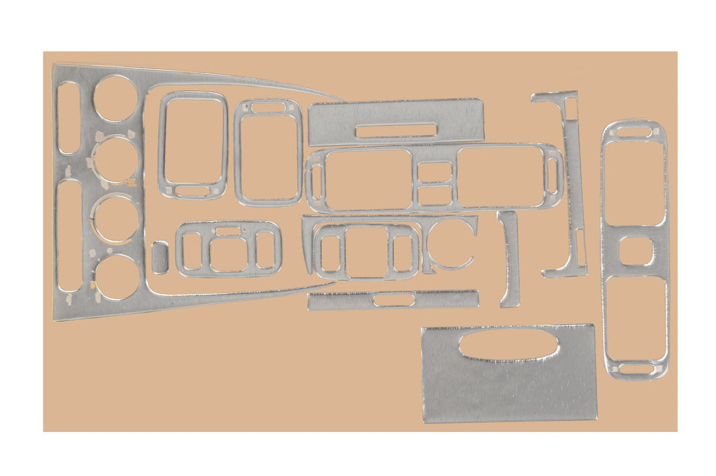 Dashboard Trim 2000-2002 (Aluminum) for Toyota Corolla 1998-2002 - image 1