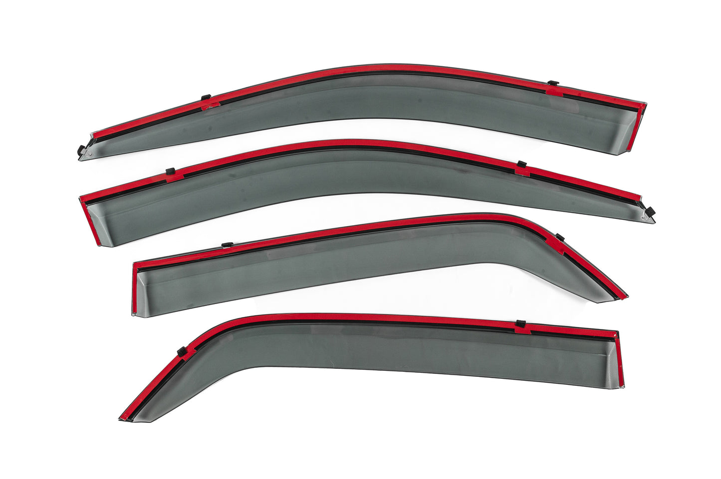 Niken Luxury chrome windbreakers (4 pcs) for Kia Sportage 2004-2010 - image 4